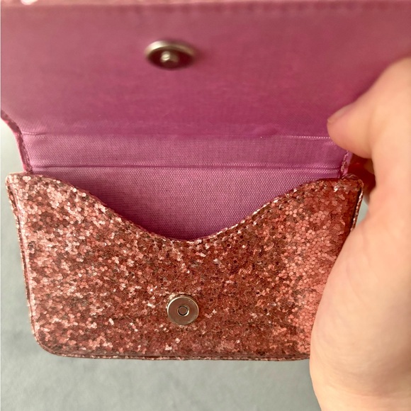 NWT glittery card case holder - Picture 5 of 6